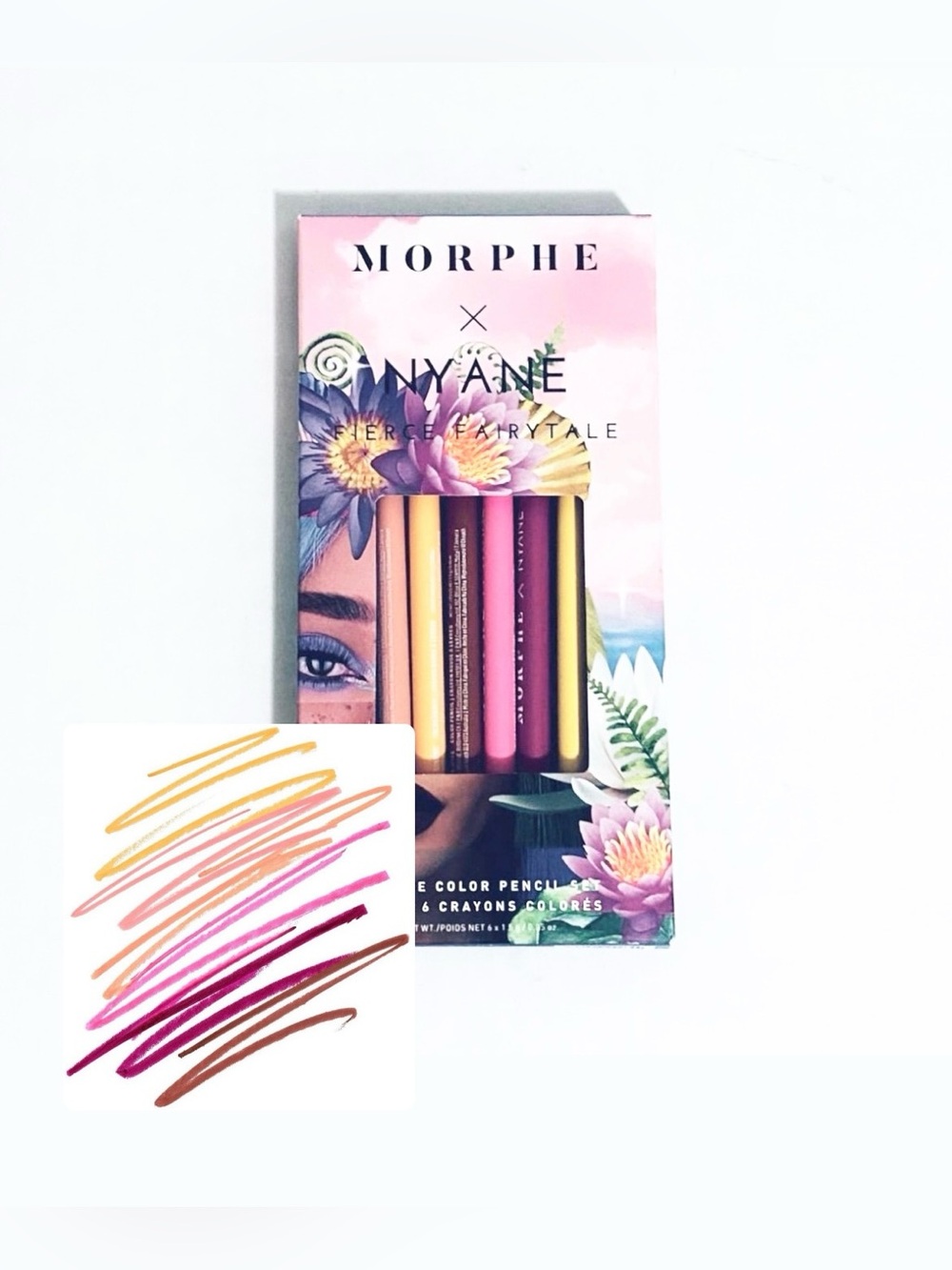 Morphe X Nyane Fierce Fairytale 6-piece Color Pencil Set